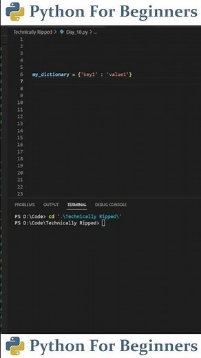 How To Make A Dictionary In Python | Python For Beginners