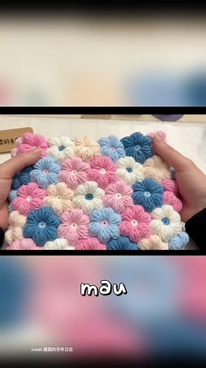 Cara menyambung bunga rajut | Mycrochet Handcrafted