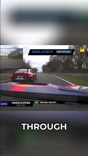 Verstappen Does the IMPOSSIBLE in Heavy Traffic #nürburgring #f1 #racing