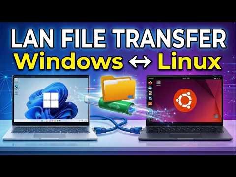 Transfer Files Between Windows and Ubuntu/Linux over LAN Cable