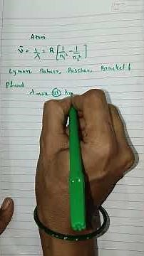 how to find maximum and minimum wavelength of Spectral series of Hydrogen atom#Atoms physics#neet