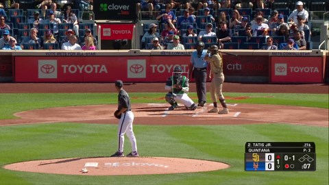 Fernando Tatis Jr.'s double in the 1st