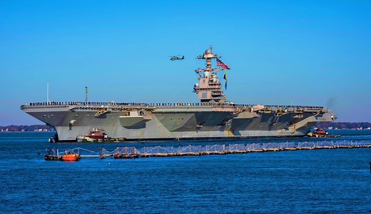 USS Ford’s “Clogged Toilets” Problem: The U.S. Navy's $13 Billion Supercarrier Surprise Weak Spot