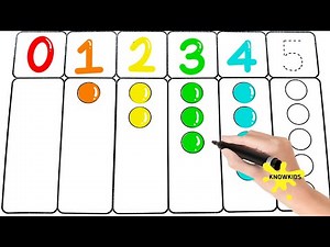 1 to 10 Number ,12345,Educational Video for Kids,Number Tracing 1-10|Learn to Write 12345,123
