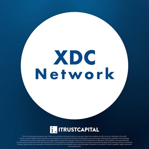 XDC Network #XDC Now Available in Your iTrustCapital IRA! ► Learn more here: https://www.itrustcapital.com/learn/what-is-xdc-network-xdc?utm_source=itc_internal&utm_medium=facebook&utm_campaign=article&utm_content=video&utm_term=618 | iTrustCapital Inc. | Facebook