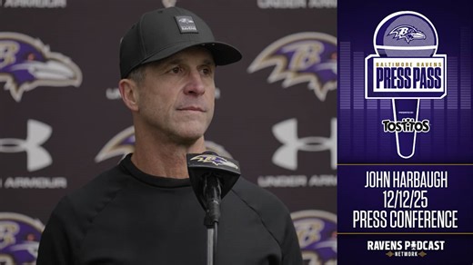 John Harbaugh: Ravens Press Conference 12/12/25
