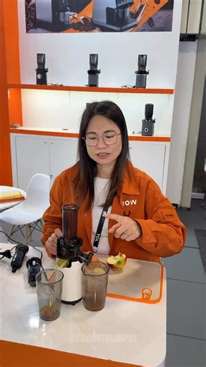 No space? No problem. This tiny slow juicer fits anywhere. #Health #SlowJuicer #ColdPress #Fitness #Nutrition | Gadget Glimpse