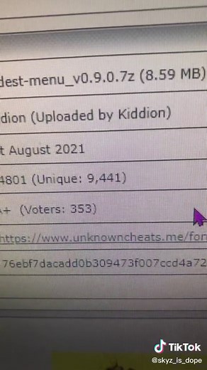 Updated version of kiddions modest menu is now out #gtamodmenu #kiddionsmodemenu