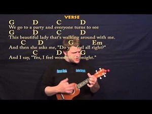 Wonderful Tonight - Easy Ukulele Cover Lesson with Lyrics/Chords