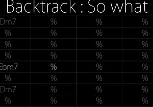 So What (180bpm) : Backing track