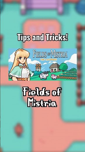 3 Beginner Tips in Fields of Mistria! #shorts