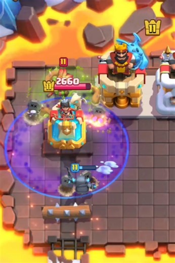 Mini Pekka, Graveyard & Vines Taught Them A Lesson || Clash Royale Game || #shorts