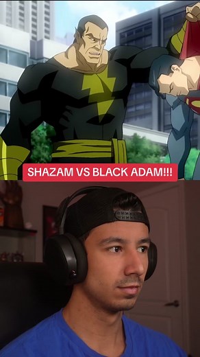 Shazam vs Black Adam!!! #supes #dc #superman #shazam #blackadam #hero | shazam