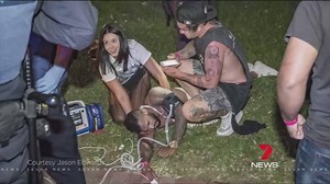 105K views · 887 reactions | More than 20 people have been hospitalised after overdosing at a Melbourne music festival overnight and a dozen are still fighting for their lives in hospital. Story: https://yhoo.it/2kAGblV #ElectricParade #Drugs #7News | 7NEWS Sydney | Facebook