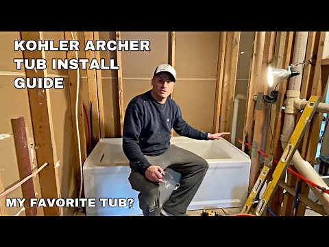 Kohler Archer Tub Install and Review