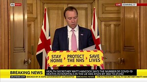67K views · 407 reactions | Health Sec @MattHancock says as the number of #coronavirus hospitalisations begins to fall, other NHS services will start to be restored - starting tomorrow, and beginning with "urgent" areas like cancer care and mental health. #COVID19 latest: https://trib.al/ytdPx9S | Sky News | Facebook