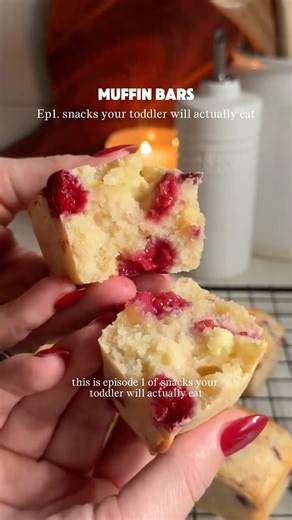 Follow along for more toddler snack ideas 🧁