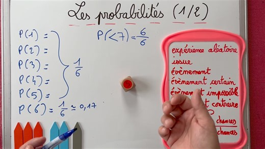 3.4K views · 67 reactions | Collège et brevet - les probabilités (1ère partie) Dans cette vidéo, nous abordons ensemble : ➡️ le vocabulaire de cette leçon ➡️ la formule pour calculer une probabilité ➡️ 2 exercices concrets avec la correction pour bien comprendre  #college #math #maths #brevet2024 #brevet #5eme #4eme #3eme #probabilites #exercicecorrige | Les cours de Sandra | Facebook