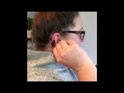 How to Insert and Remove a Behind-The-Ear (BTE) Hearing Aid With Custom Earmold
