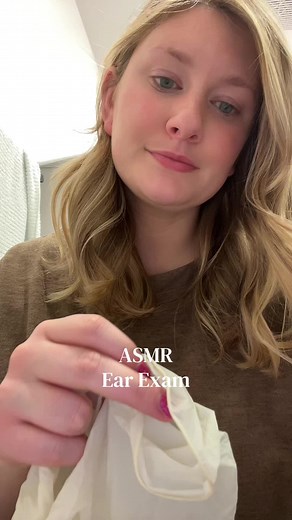 ASMR Ear Exam for Relaxation and Sounds