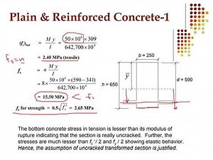 PRC-1 || Lecture 5 || Flexural Design Example || ASD Method
