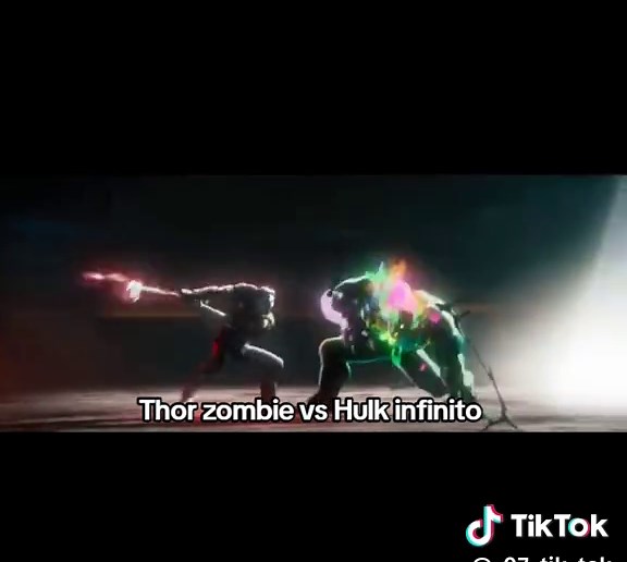 Hulk vs Thor #marvel #wandamaximoff #brucebanner #hulk #thor