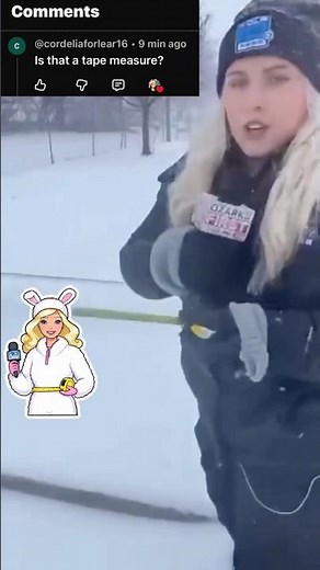 You Commented: Is That a Tape Measure? 👀 Carissa Codel Shows How She Measures Snow