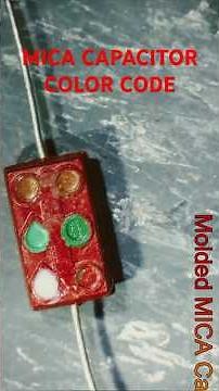 #MicaCapacitor #CapacitorColorCode #shorts