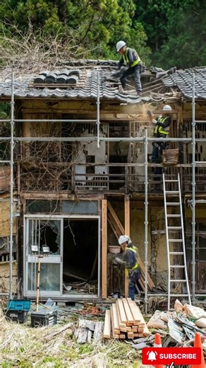 Ancient Japanese House Restoration: From Ruin to Masterpiece 🇯🇵