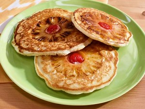 Pineapple Upside-Down Pancakes