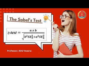 AMOS-Part 3: How to test the mediating effect (the Sobel's test 1982)
