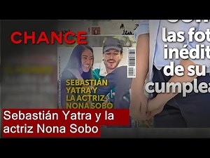 Sebastián Yatra and actress Nona Sobo, a new surprise couple!