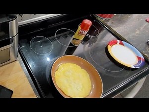 How to use non-stick PAM butter flavored cooking spray