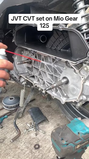 Paeng (@chupaeng16) - Enhance Your Mio Gear 125 with JVT CVT Set | Installation Guide
