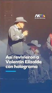 Valentín Elizalde reappears as a hologram and moves his family to tears at Arena Guadalajara