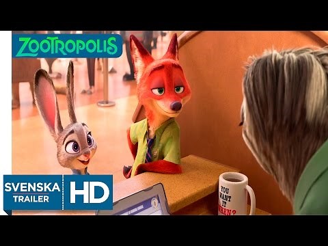 Zootropolis (sv tal) Trailer HD på svenska