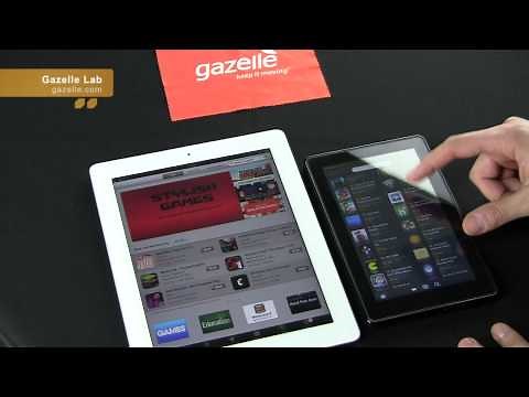 Amazon Kindle Fire vs. Apple iPad 2 Review - by Gazelle.com