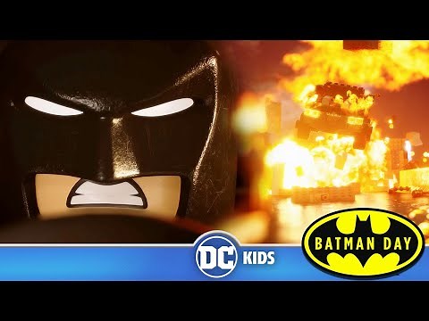 LEGO BATMOBILE CHASES THE PENGUIN | LEGO: THE BATMAN | ‪@dckids‬