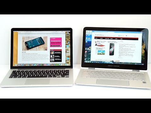 13" Retina MacBook Pro 2015 vs HP Spectre x360 Comparison Smackdown