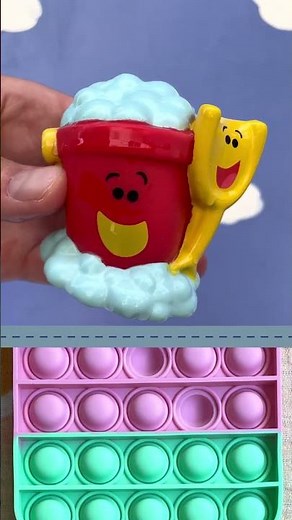 blue's clues toys play in soapy water and pop its! #shorts