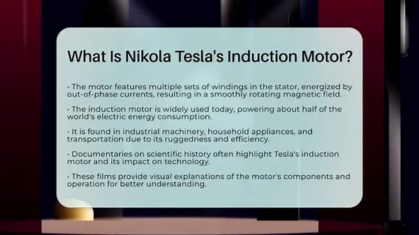What Is Nikola Tesla's Induction Motor? - The Documentary Reel