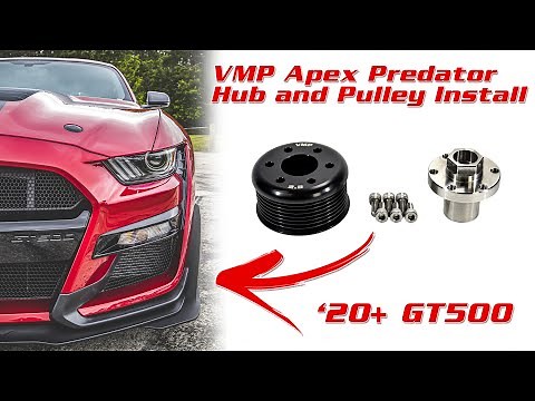 Product Installation || VMP Apex Predator Hub and Pulley for '20+ GT500