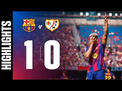 FC BARCELONA 1 vs 0 RAYO VALLECANO | LALIGA MD 29 🔵🔴