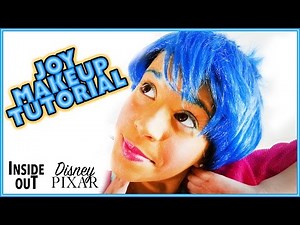 ♡ INSIDE OUT JOY MAKEUP TUTORIAL♡ DISNEY PIXAR | MAKEUP MONDAY | SMELLYBELLYTV