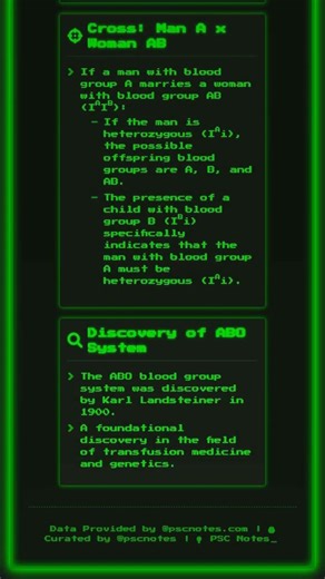 Multiple Alleles and ABO Blood Groups