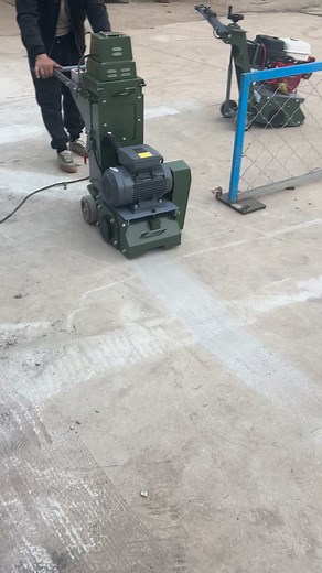 concrete scarifier is used for removing old asphalt/cement pavement cracks, ruts, and damaged layers, preparing for the new asphalt or concrete layer and increasing concrete surface roughness and improve the adhesion of subsequent surface layers . | Rockbest Machinery Co., Limited