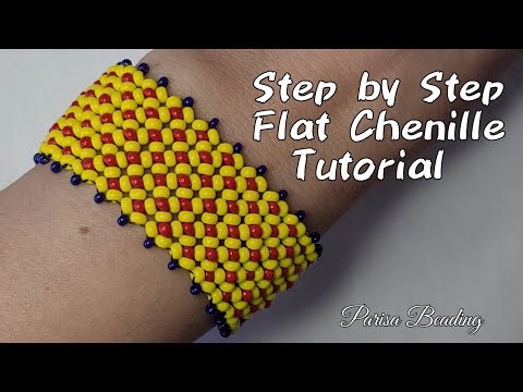Step by Step Chenille stitch Tutorial ✨️✨️✨️