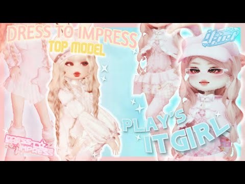 DRESS TO IMPRESS TOP MODEL PLAYS IT GIRL! { ROBLOX }