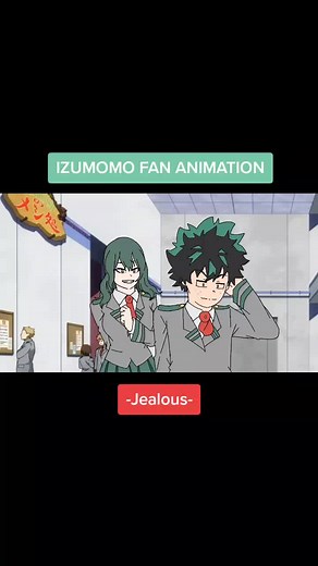 Jealous Momo Fan Animation | Izuku x Yaoyorozu