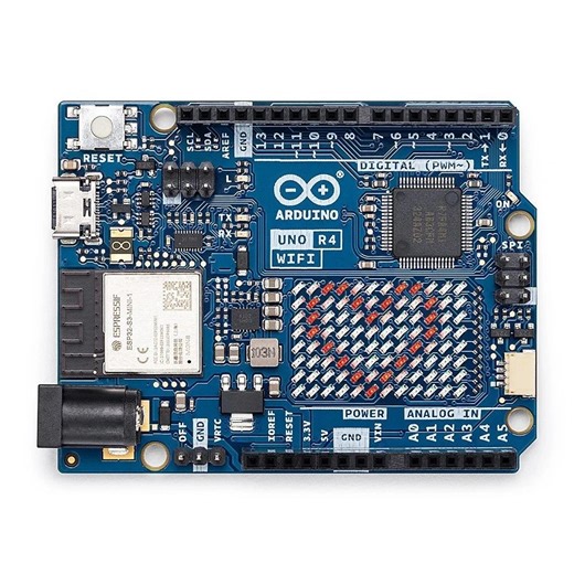 Arduino UNO Rev 4, 48 MHz ARM Cortex M4 in Wi-Fi